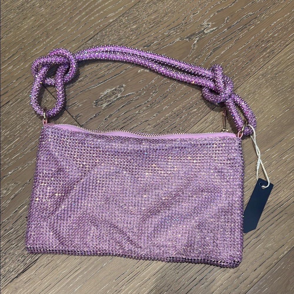 Elegant Pink sparkly Beaded Women's Bag NWT*